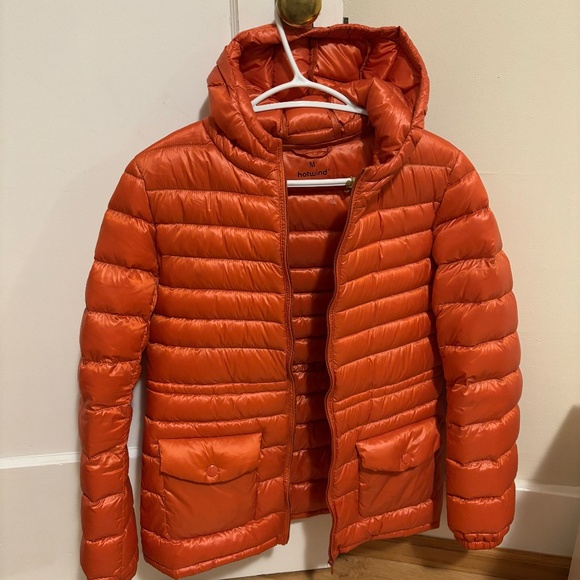 Hotwind puffy orange jacket - Picture 4 of 5